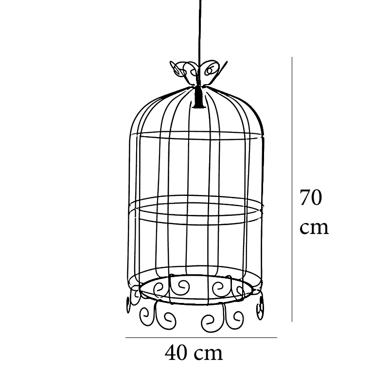 kafes sarkıt boyutlar